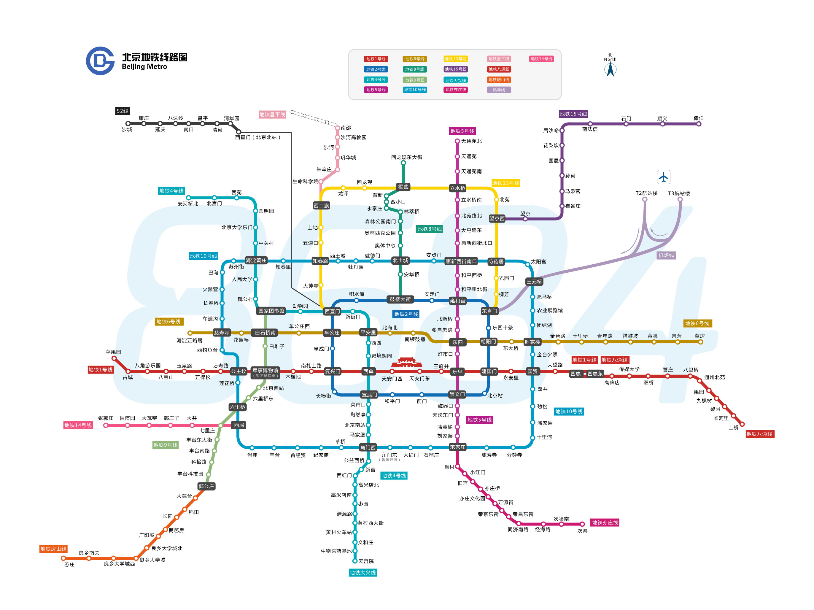 北京地铁最新图片，现代化都市脉络的展现